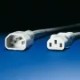 ROLINE Gadgets connection cable - grey - 3.0 m Grau 3 m C14-Koppler (21.15.8845)