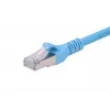 Kabel sieciowy Extralink LAN Patchcord Kat.6A RJ-45 Cat6a 1m Niebieski
