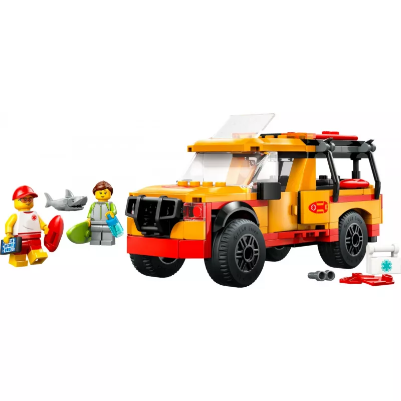 LEGO CITY 60453 Ciężarówka ratownicza z plaży