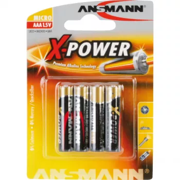 Bateria jednorazowa Ansmann Micro AAA LR03