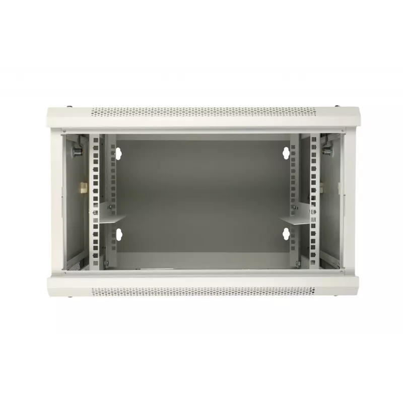 Extralink Szafa wisząca rack 6U 600x600 AZH szara, uchylna