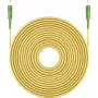 Kabel światłowodowy Goobay 59638 1 m SC/APC FTTH OS2 Żółty (59638)