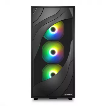 Sharkoon REBEL C80M RGB Midi Tower Czarny
