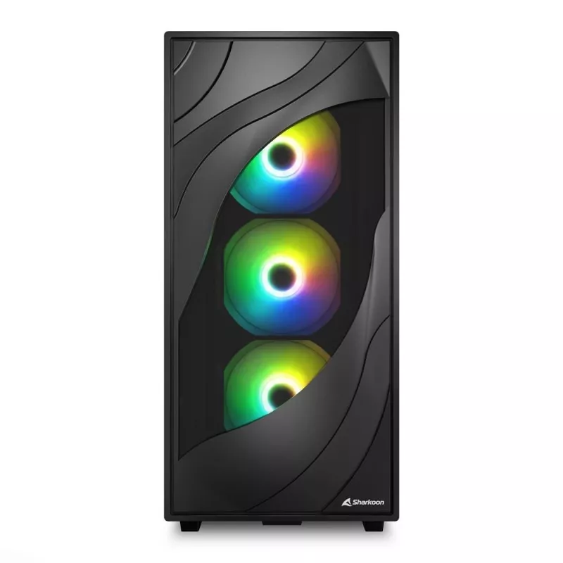 Sharkoon REBEL C80M RGB Midi Tower Czarny