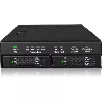 Obudowa na dysk Icy Dock MB902SPR-B R1 Czarna 2,5 cala SATA