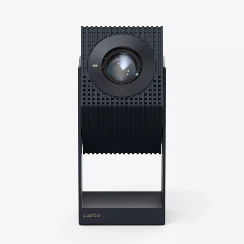 Przenośny projektor LCD WANBO Cube 2 Pro — 500 ANSI lumenów, 1080p (1920x1080), LED, autofokus, Android TV, zoom 1.2:1, 8 W, czarny