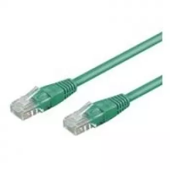 Wentronic Goobay CAT 6 kabel krosowy, U/UTP, Zielony, 7.5 m - Mieszanka miedzi CCA (68430)