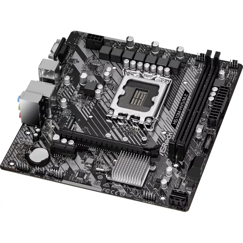 ASRock H610M-HVS/M.2 R2.0 DDR4 LGA1700 Micro-ATX Płyta główna