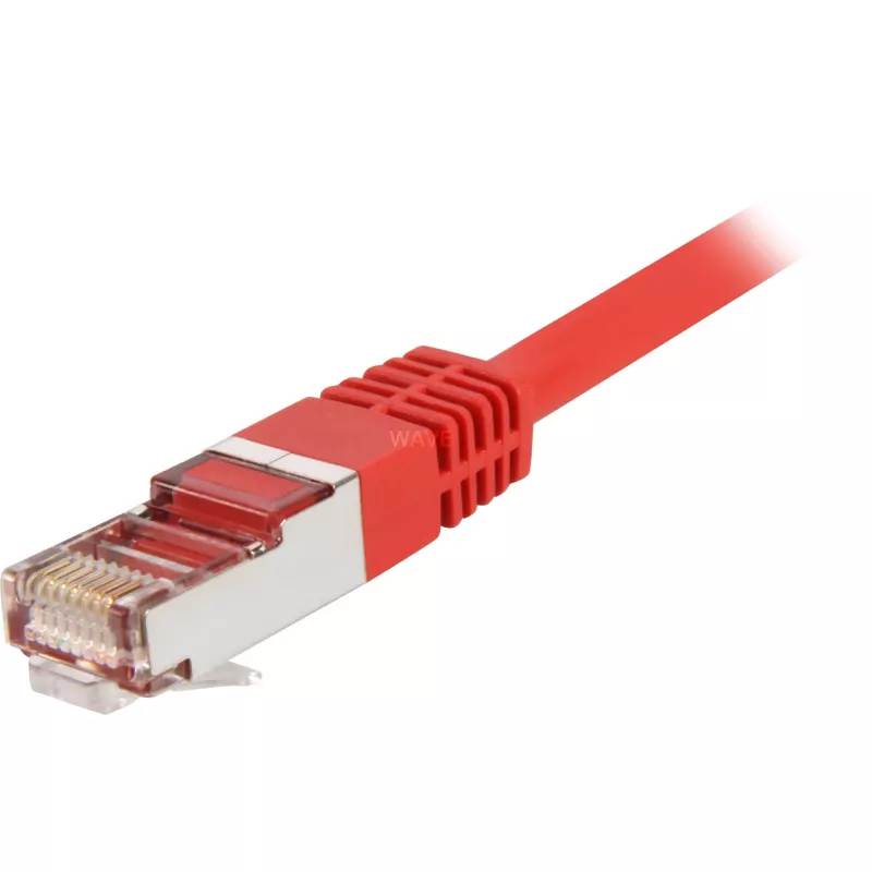 Kabel sieciowy Sharkoon RJ-45 Cat5e 10 m czerwony