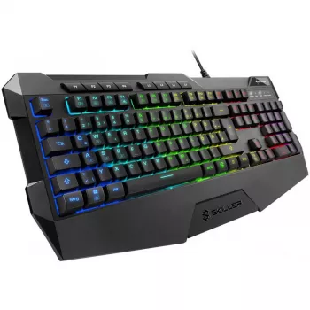 Klawiatura gamingowa Sharkoon SKILLER SGK4 USB QWERTZ niemiecka czarna