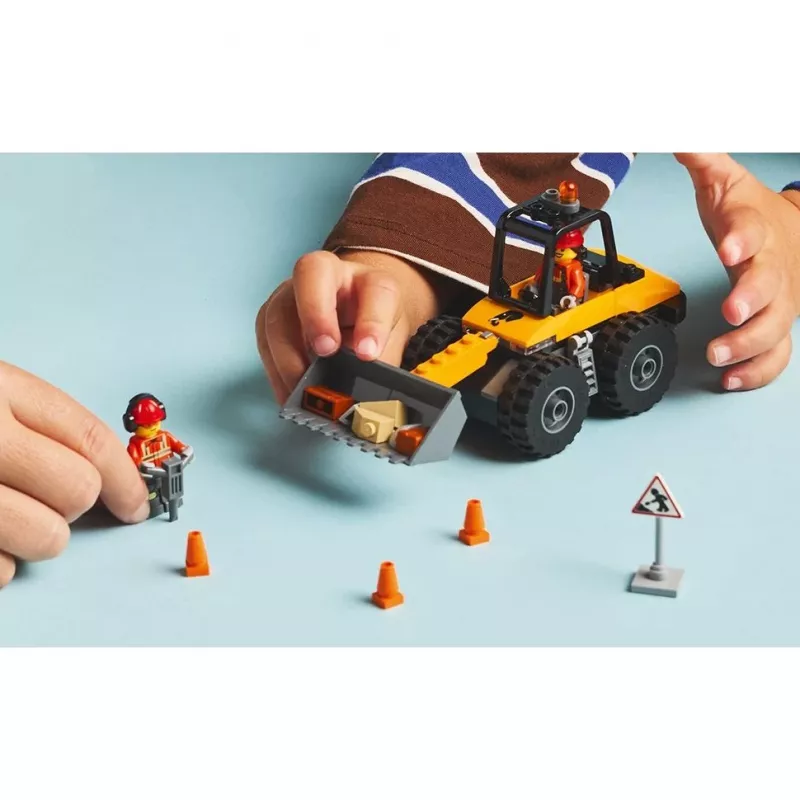 LEGO City 60450 Żółta ładowarka kołowa
