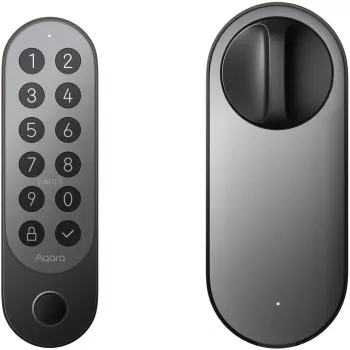 Inteligentny zamek do drzwi Aqara EL-D02D-B Bluetooth Kod Klucz Karta RF