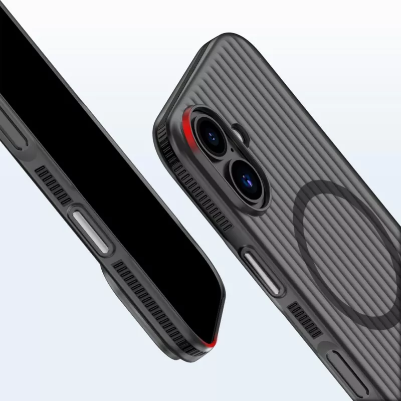 Etui 4smarts 541639 do iPhone 17 16 cm (6,3 cala) czarne przezroczyste