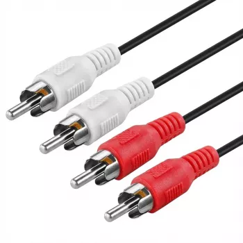 ROLINE GOLD kabel połączeniowy RCA simplex wtyk / wtyk, czerwony 2,5 m (11.09.4231)