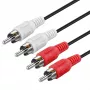 ROLINE GOLD kabel połączeniowy RCA simplex wtyk / wtyk, czerwony 2,5 m (11.09.4231)