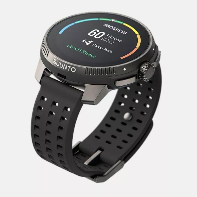 Suunto Race 3,63 cm (1,43 inch) AMOLED 49 mm Cyfrowy 466 x 466 pikseli Dotykowy Czarny GPS (satelitarny)