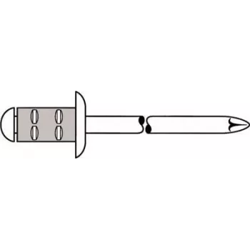 Nity zrywalne GESIPA Polygrip 6.4x15 Al/A2 do zakresu 1,5–9,0 mm, opakowanie 250 szt.