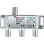 Axing BVE 3-01P. Produktfarbe: Edelstahl. Stecker: F. Breite: 89 mm, Tiefe: 30 mm, Höhe: 55 mm (BVE00301P)