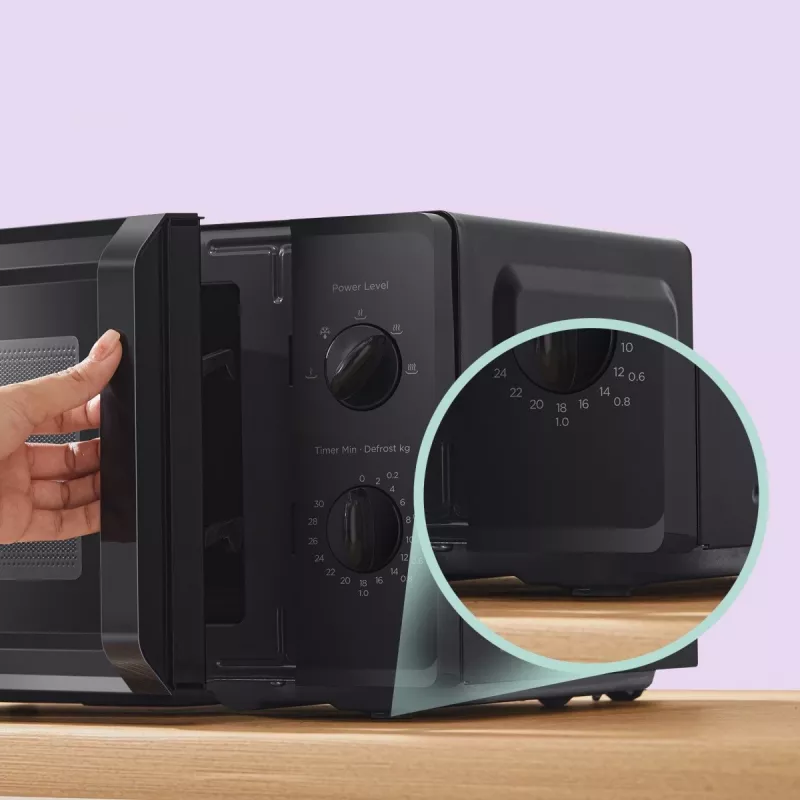 Toshiba MM2EM20PF Kuchenka mikrofalowa z wykończeniem lustrzanym czarna