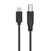 Kabel USB A do B TB 1,8 m — Czarny, do drukarek