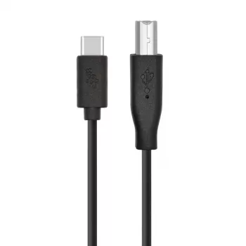 Kabel USB A do B TB 1,8 m — Czarny, do drukarek