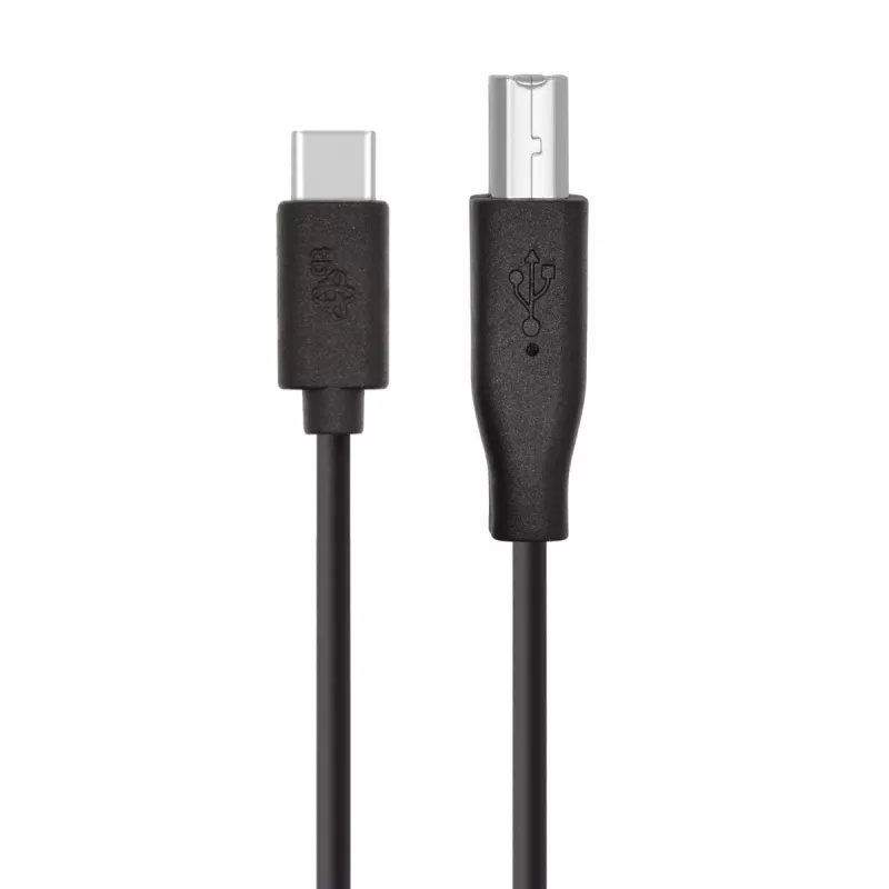 Kabel USB A do B TB 1,8 m — Czarny, do drukarek