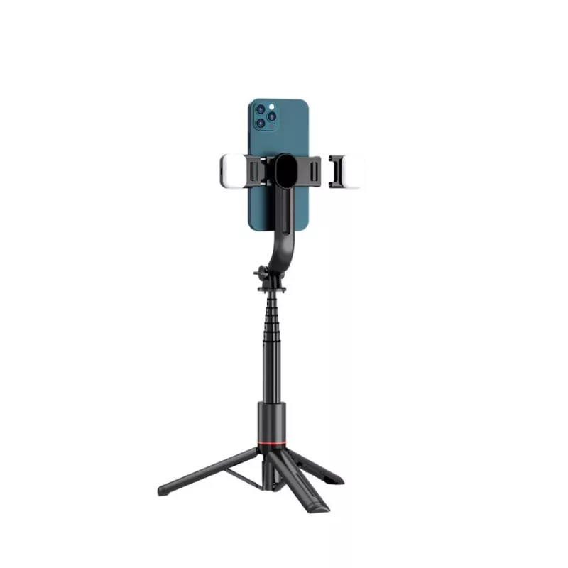 Tech-Protect L05S Selfie Stick ze statywem lampa LED sterowanie Bluetooth-Remote Control