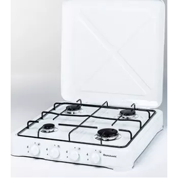 Kuchenka gazowa nablatowa Ravanson K-04T [4 strefy grzewcze]