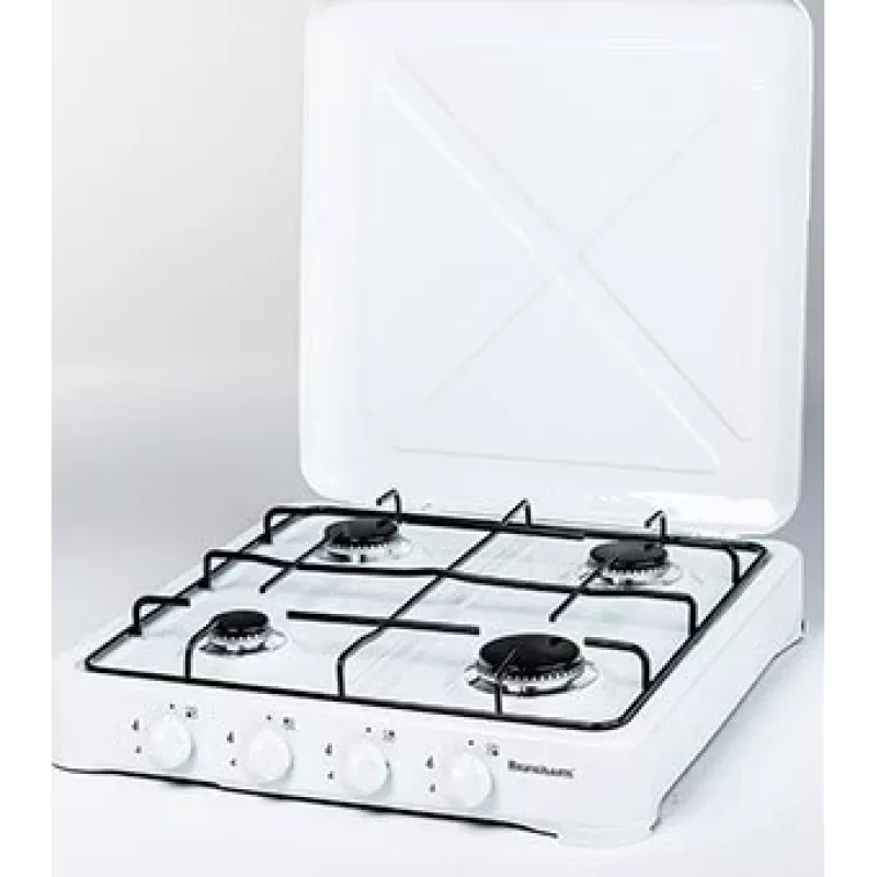Kuchenka gazowa nablatowa Ravanson K-04T [4 strefy grzewcze]