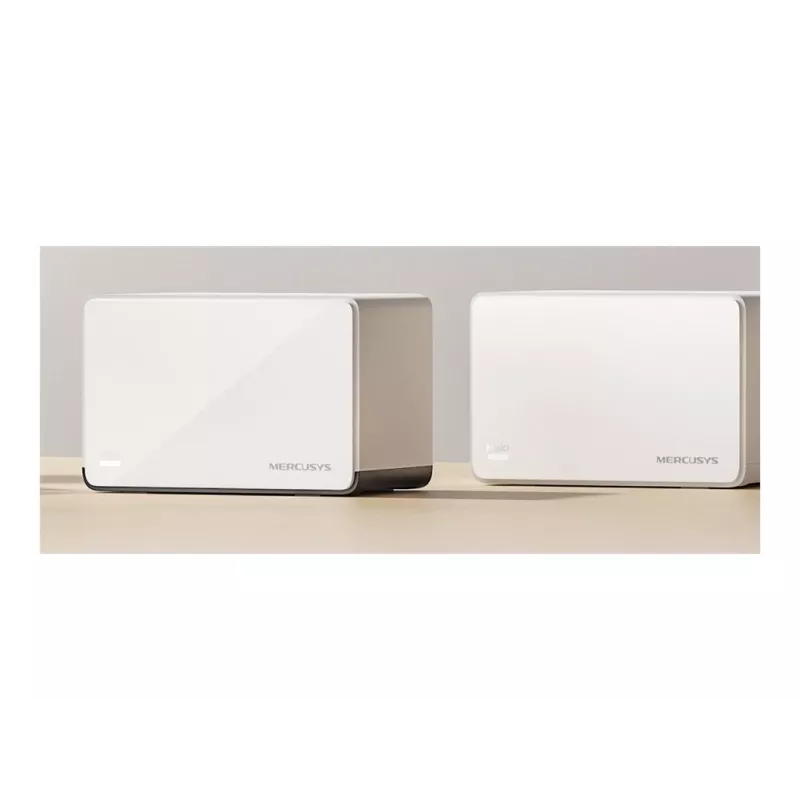 Router bezprzewodowy MERCUSYS Halo H85X 2-pak Dwuzakresowy Wi‑Fi 6 do 3000 Mbps system mesh