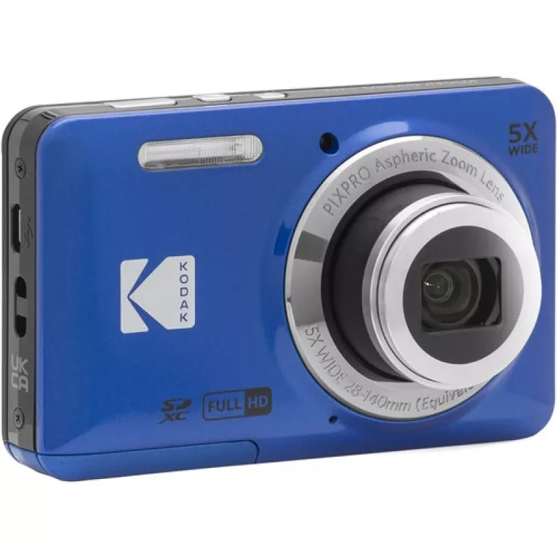 Kodak PIXPRO FZ55 1/2,3 Aparat kompaktowy 16 MP CMOS 4608 x 3456 pikseli Niebieski (FZ55BL)