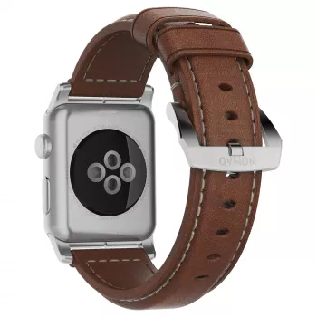 Nomad NM1A4RST00 - Pasek - Smartwatch - brązowy - Apple - Apple Watch Sport - Apple Watch - Apple Watch Edition - skóra