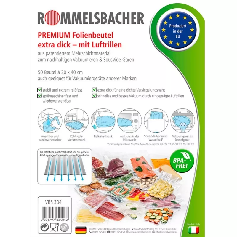 Worek do gotowania Rommelsbacher VBS 304