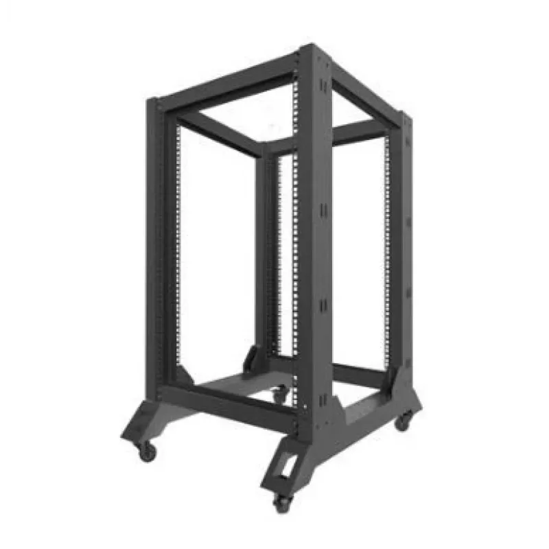 Lanberg Open Rack 19 18u 600x800 Czarny Lanberg
