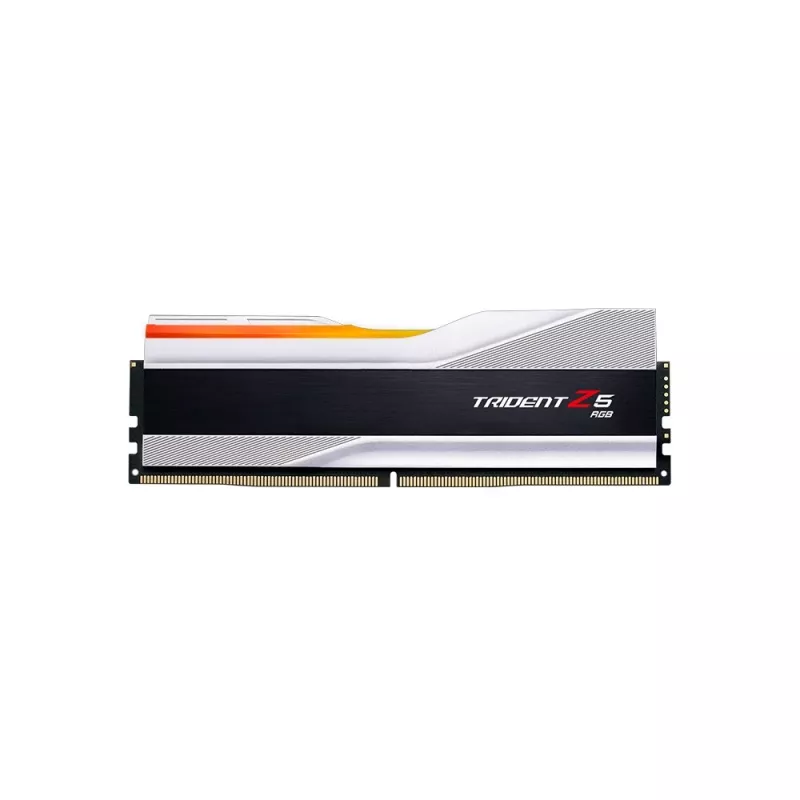 DIMM 32 GB DDR5-6000 (2x 16 GB) Dual-Kit, Arbeitsspeicher silber, F5-6000J3040F16GX2-TZ5RS, Trident Z5 RGB, INTEL XMP