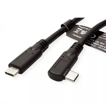 Secomp 11.02.9075 Kabel USB 1 m USB 3.2 Gen 2 (3.1 Gen 2) USB-C Czarny (11.02.9075)