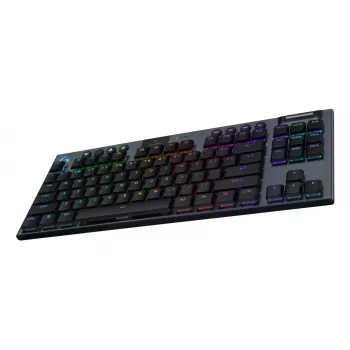Logitech G G915 X - Klawiatura - LIGHTSPEED - TKL - Podświetlenie - Bezprzewodowa - Bluetooth 5.0, 2,4 GHz, USB - QWERTY - Nordycka (duński/fiński/norweski/szwedzki)