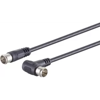 Kabel satelitarny ShiverPeaks 80112-128S z wtykiem kątowym F-Quick
