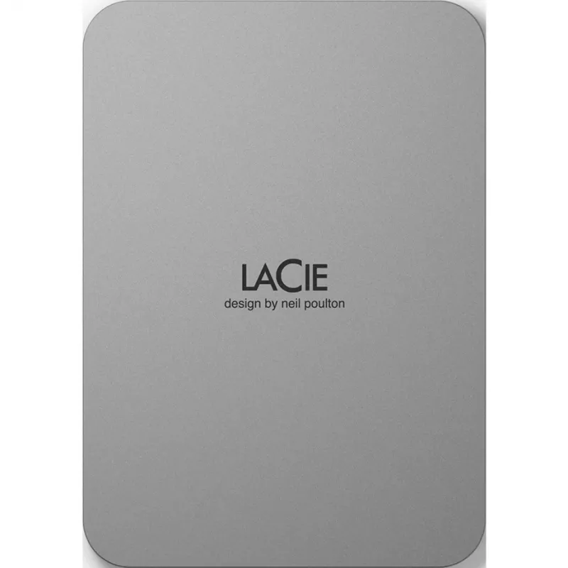 LaCie Mobile Drive Secure STLR2000400 - Festplatte - verschlüsselt - 2 TB - extern (tragbar) - USB 3.2 Gen 1 (USB-C Steckverbinder) - Self-Encrypting 