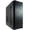 LC Power Classic 7040B - MDT - ATX - bez zasilacza - Czarny, szczotkowane aluminium / Czarny - USB/Audio