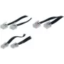Kabel telefoniczny ShiverPeaks BS70090-6/6 10 m Czarny