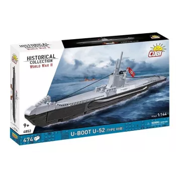 Zestaw konstrukcyjny Cobi U-Boot U-52 — model z 474 elementów