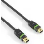 PureLink - MiniDP Kabel - Ultimate Serie - 2,00m - schwarz PureLink® - Ultimate Serie. MiniDP Kabel mit 24 kt. vergoldeten Präzisions-Steckkontakten u