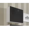 Cama zestaw mebli do salonu VIGO 22 biały/czarny połysk