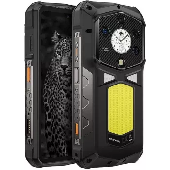Wytrzymały smartfon UleFone Armor 29 Ultra — 6,67-calowy wyświetlacz FHD+, MediaTek Dimensity 9300+, 16 GB RAM, 5G, Dual SIM, bateria 21 200 mAh, czarny