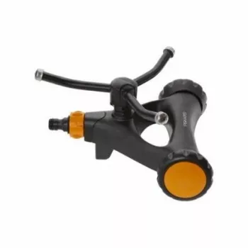 Zraszacz wodny Fiskars 1023657 Metalowy czarny, pomarańczowy