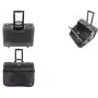 LIGHTPAK 46216 walizka pilotka na kółkach, PET z recyklingu, czarna