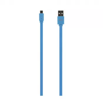 Kabel USB Tellur TLL155011 1m USB A Micro-USB A niebieski