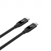 Kabel USB-C Unitek C14100ABK01-2M — 2 m, zasilanie 100 W, przesył danych 40 Gb/s