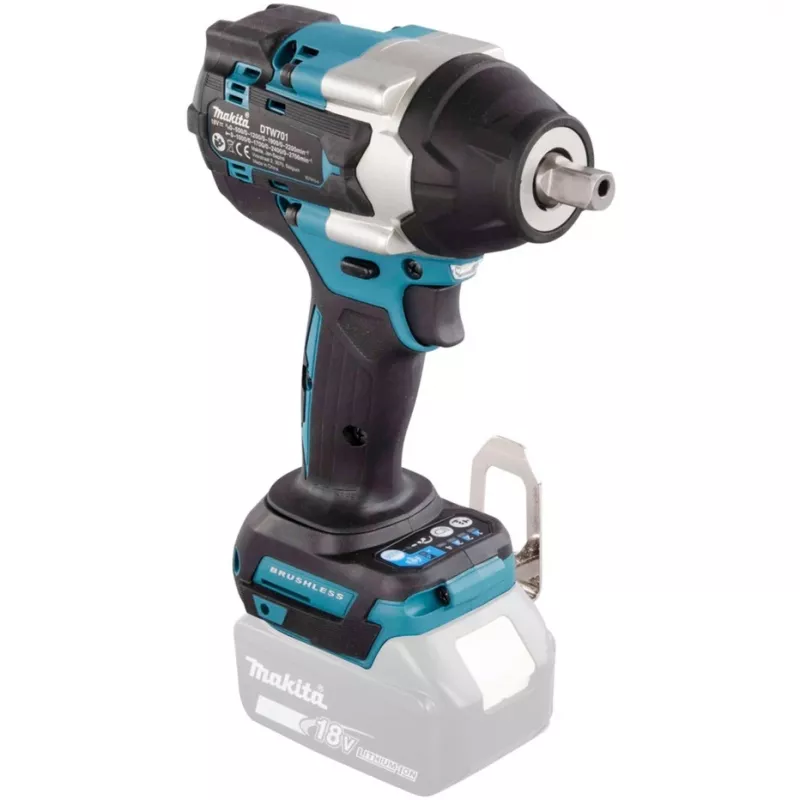 Makita DTW701Z wkrętarka/wiertarka udarowa 2700 obr./min Czarny, Niebieski
